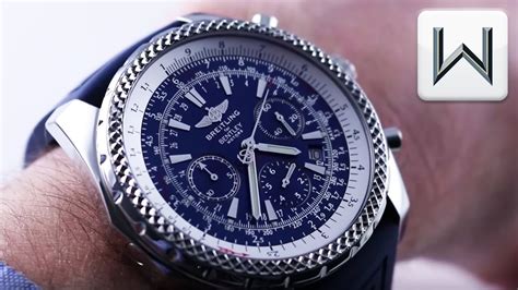 breitling bentley watch and receipt|Breitling Bentley watch second hand.